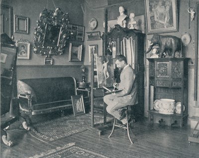 Henri Gervex dans son atelier - Unbekannt