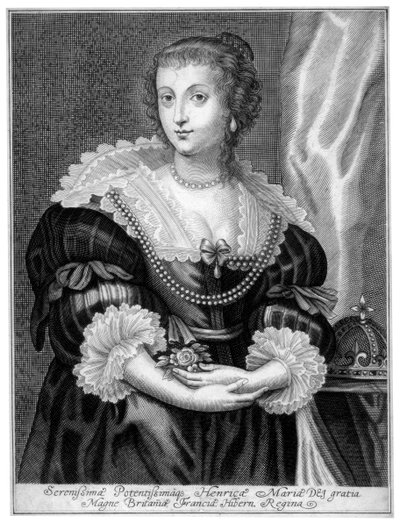 Henriette Marie de France, reine consort du roi Charles Ier d