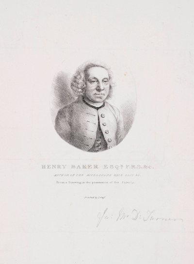 Henry Baker, naturaliste - Unbekannt