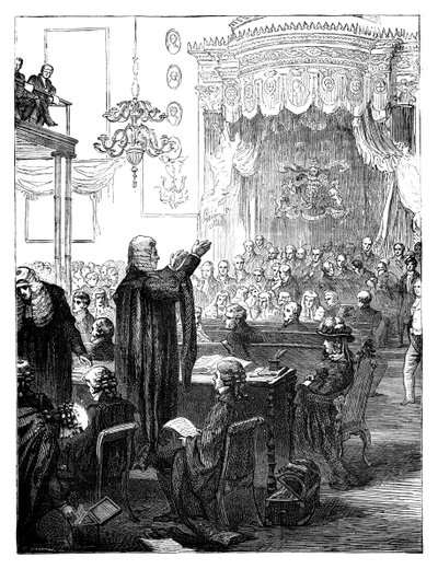 Discours de défense de Henry Brougham lors du procès de la reine Caroline, 1820 vers 1895 - Unbekannt