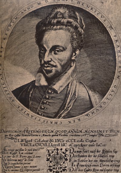 Henri III, roi de France, XVIe siècle - Unbekannt
