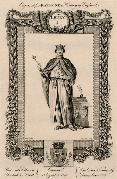 Henri I, 1068-1135, c1787 - Unbekannt
