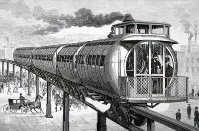Le système de monorail surélevé de Henry Meiggs - Unbekannt