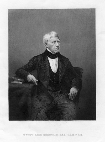 Henry Peter Brougham, Baron Brougham et Vaux, juriste et politicien britannique d