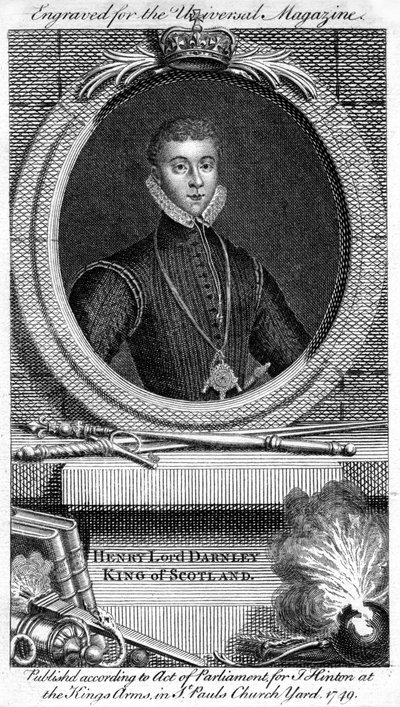 Henry Stuart, Lord Darnley, deuxième mari de Mary, reine d