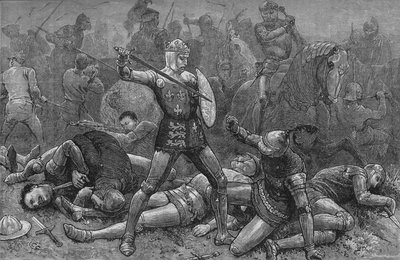 Henri et Alençon à Azincourt, 25 octobre 1415 - Unbekannt