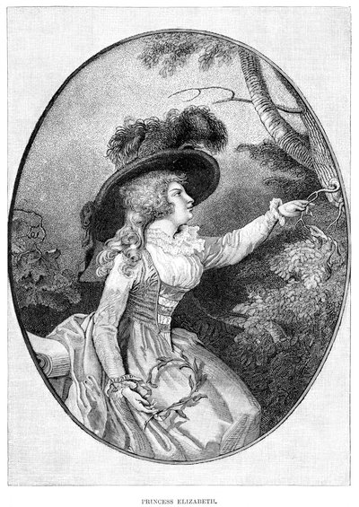 Son Altesse Royale la Princesse Élisabeth, 3e fille de George III - Unbekannt