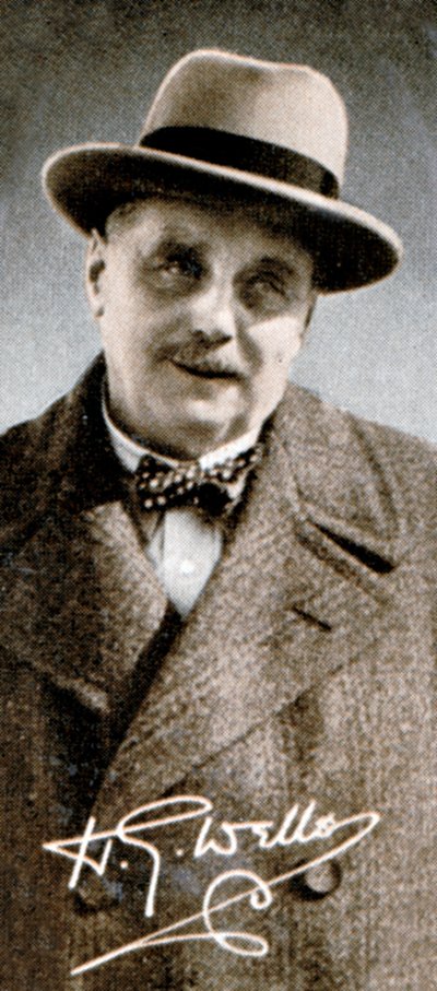 Herbert George HG Wells 1866-1946, écrivain anglais, 1935 - Unbekannt
