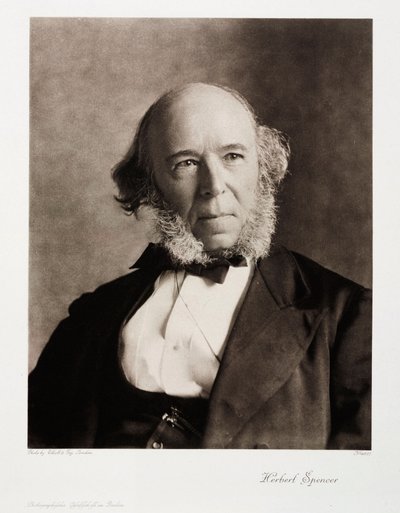 Herbert Spencer, philosophe social anglais - Unbekannt