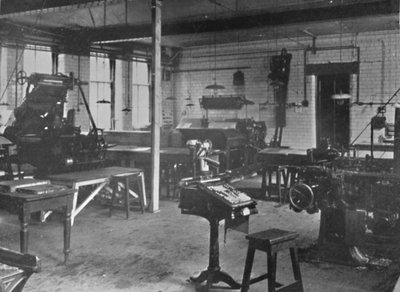 Heriot-Watt College, Édimbourg - Département des machines à imprimer - Unbekannt