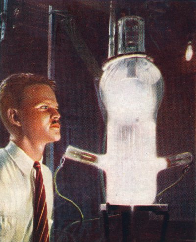 Tube à lueur de grille haute puissance, 1938 - Unbekannt