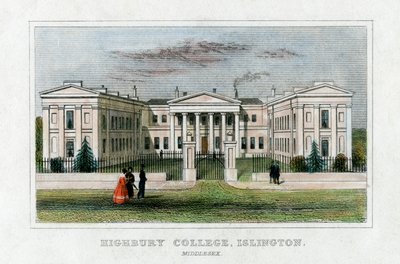 Highbury College, Islington, Londres, milieu du 19e siècle - Unbekannt