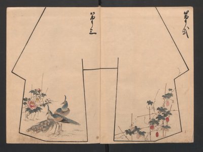 Hinagata cho Livre modèle, 19ème siècle - Unbekannt