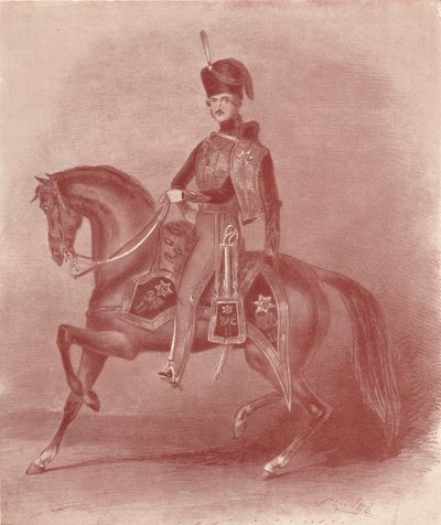 Son Altesse Royale le Prince Albert, Colonel des 11e Hussards, 19e siècle, 1909 - Unbekannt