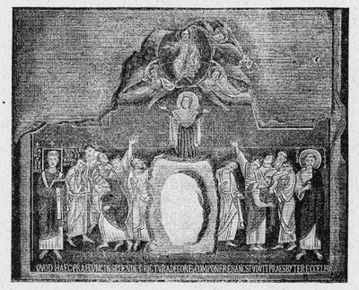 Histoire de la Rome antique. Assomption de la Vierge dans une peinture du IXe siècle - Unbekannt