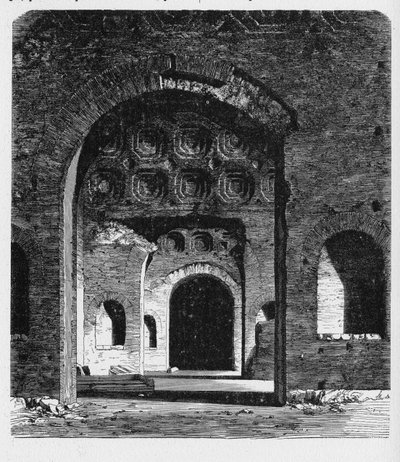 Histoire de la Rome antique. Aula Palatina est une basilique palatiale romaine construite par l