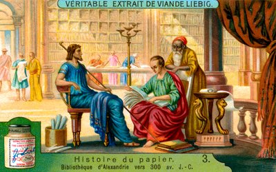 Histoire du papier : 3, vers 1900 - Unbekannt