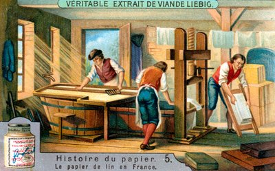 Histoire du papier: 5 - Unbekannt