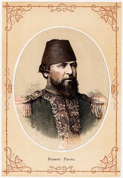 Hobart Pacha, officier naval anglais et conseiller naval en Turquie, vers 1880 - Unbekannt
