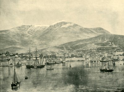 Hobart, depuis la baie, 1901 - Unbekannt