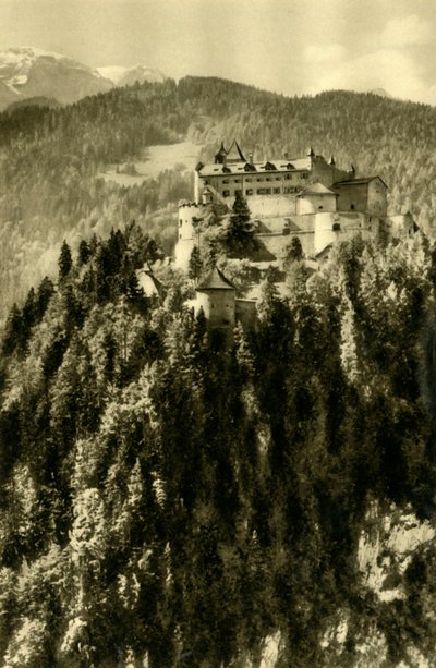 Château de Hohenwerfen, Werfen, Autriche, vers 1935 - Unbekannt
