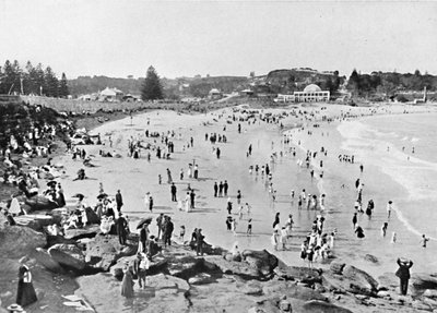 Temps de vacances, baie de Coogee, vers 1900 - Unbekannt