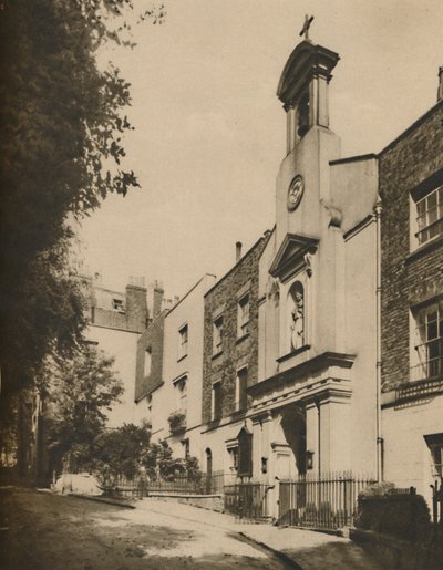 Holly Place, un chemin tranquille sur le côté de Hampstead Hill, vers 1935 - Unbekannt