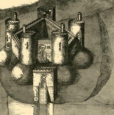 Château de Holt, en 1610, 1898 - Unbekannt