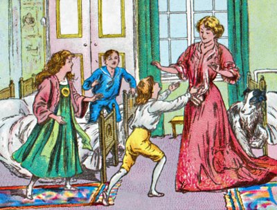 De retour à la maison, vers 1905 - Unbekannt
