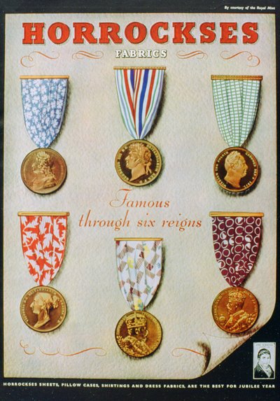 Tissus Horrockses, 1935 - Unbekannt