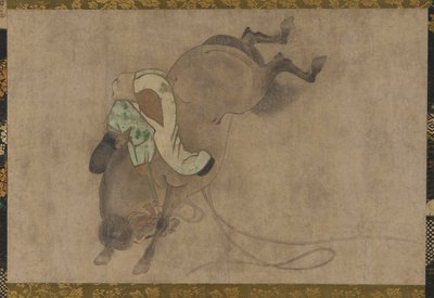 Cheval et cavalier, période Momoyama, 1568-1615 - Unbekannt