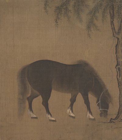 Cheval et saule, début du 15e siècle - Unbekannt