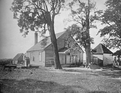 Maison où Stonewall Jackson est mort, Richmond, Virginie, vers 1897 - Unbekannt