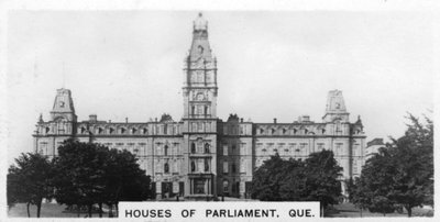 Houses of Parliament, Québec, années 1920 - Unbekannt