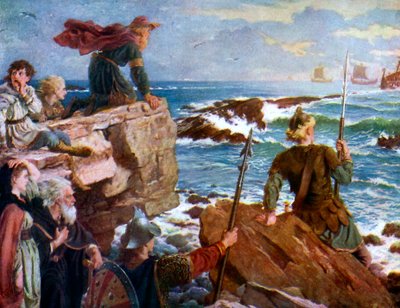Comment les Danois sont arrivés dans la Manche il y a mille ans, 1925 - Unbekannt