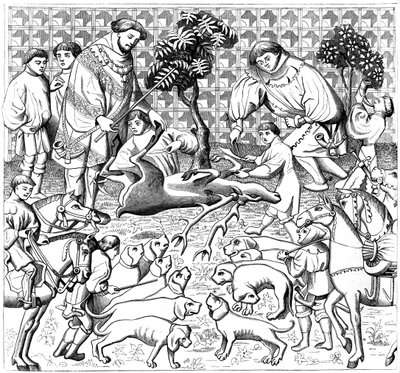 Comment dépecer un cerf, 15e siècle, 1849 - Unbekannt