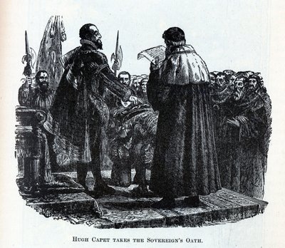 Hugues Capet prête le serment des souverains, 1882 - Unbekannt