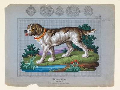 Chien de chasse, vers 1879 - Unbekannt