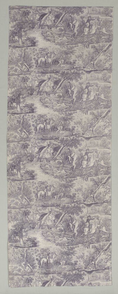 Scène de chasse, début des années 1800 - Unbekannt