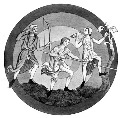 Costume de chasse, 13ème siècle, 1910 - Unbekannt