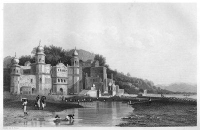 Hurdwar, lieu de pèlerinage hindou, Inde, vers 1860 - Unbekannt