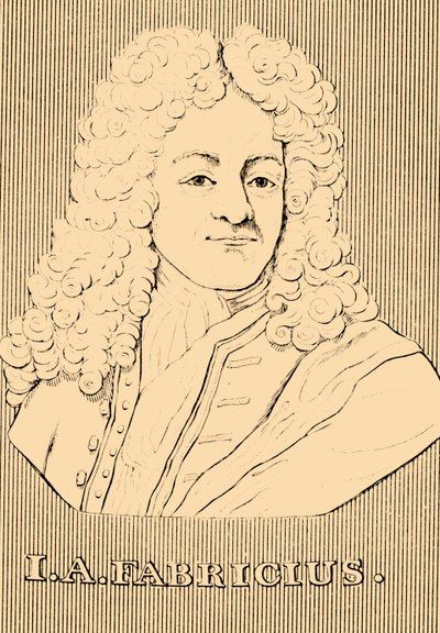 I. A. Fabricius, 1668-1736, 1830 - Unbekannt