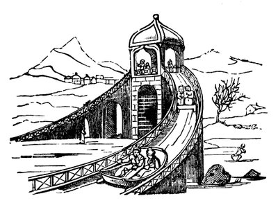 Montagne de glace, piste de luge artificielle, Russie, 1836 - Unbekannt