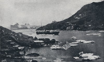 Icebergs dans le port de St. Johns, 1924 - Unbekannt