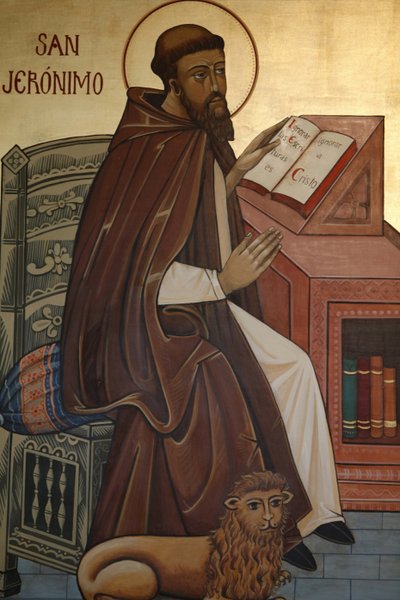 Icône représentant San Jeronimo, Madrid - Unbekannt