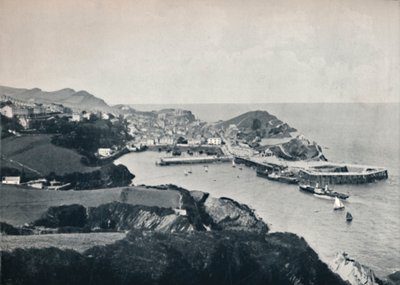 Ilfracombe - Vue typique, montrant la côte escarpée, 1895 - Unbekannt