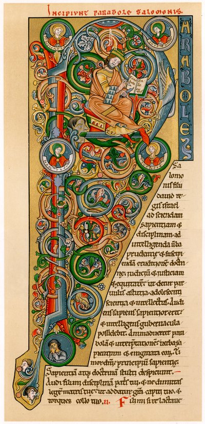 Initiale illuminée P, 1172 - Unbekannt