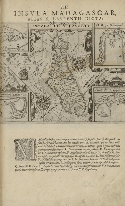 Illustration tirée du livre India Orientalis par auteur inconnu et publié par Excudebat Matthaeus BeckerusFrancofurti, 1598-1628 (de, 1601) - Unbekannt