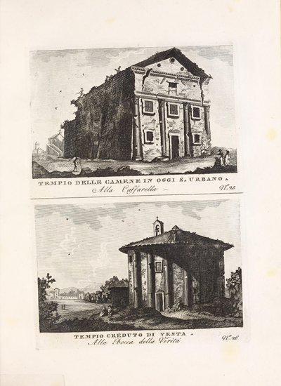 Illustration du livre Vedute antiche e moderne le più interessanti della città di Roma par auteur inconnu et publié par Presso Venanzio Monaldini, Stefano Piale in Piazza di Spagna (it, [ca. 1820]) - Unbekannt