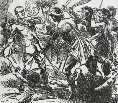 Illustration avec Sexton Blake dans Penny Popular - Unbekannt